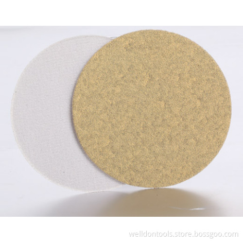 Velcro (psa) Disc -Yellow Aluminium Oxide (WD-VD-A003)